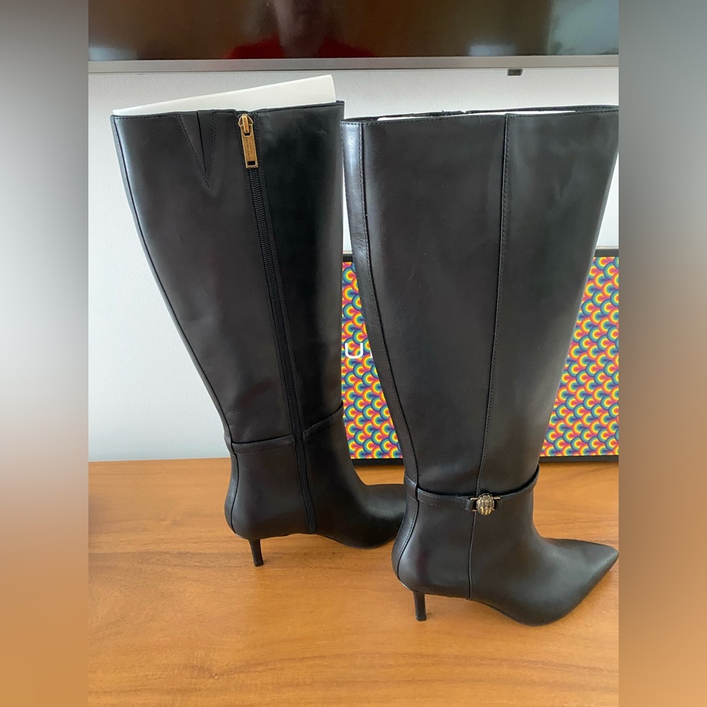 Kurt Geiger Black Heeled Boots - Picture 9 of 9